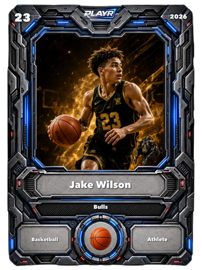 Jake Wilson Bulls PLAYR card